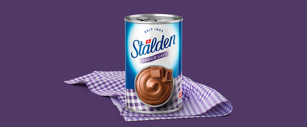 Stalden Creme mit Milchschokolade