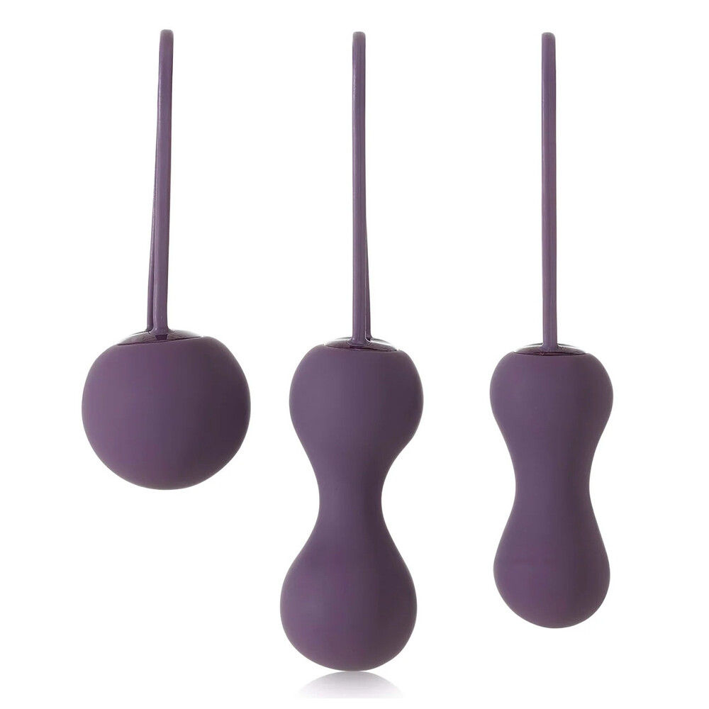 JE JOUE AMI PURPLE KEGEL BALL SET