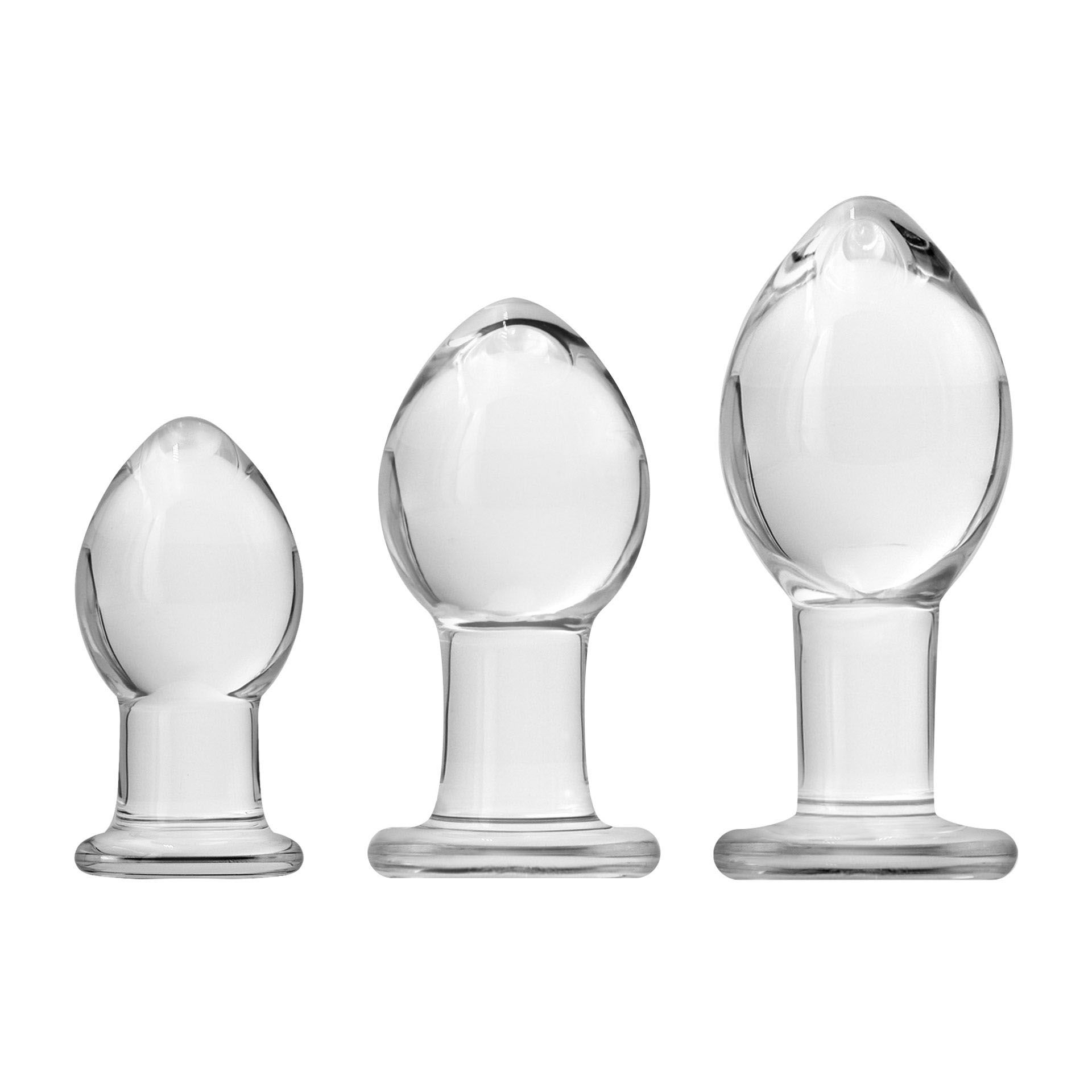 CRYSTAL PREMIUM GLASS BUTT PLUG training set