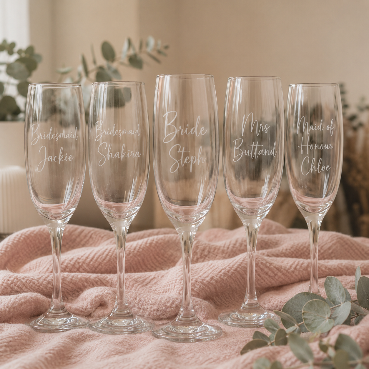 Personalised Wine Glasses