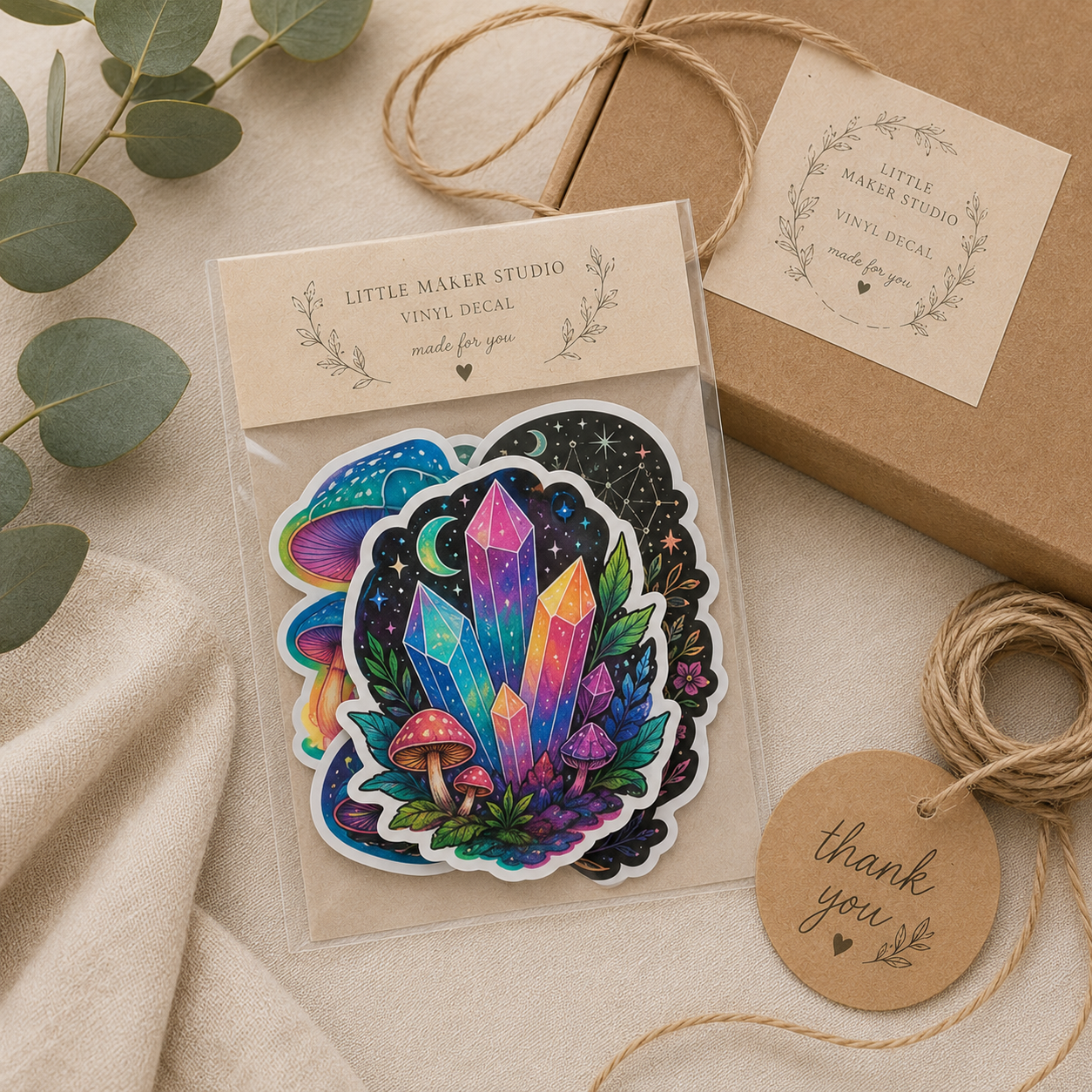 Full-Colour Custom Vinyl Stickers