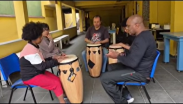 Projeto Tambor patrocinado pela FUNARTE