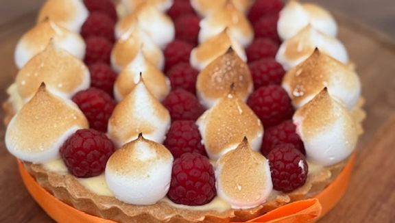 Glazed Lemon & Raspberry Tart
Serves 6 - £30.00