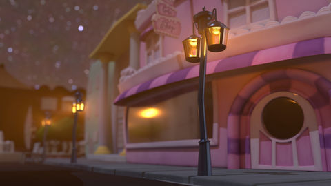 Ice Cream Cake City Light Test