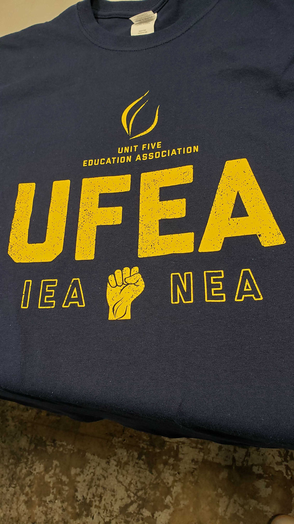 UFEA IEA NEA Screen Printing T-Shirt