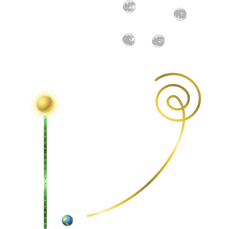 LINHA DE HEBAH, A MÍSTICA LUA DE HANGRAR