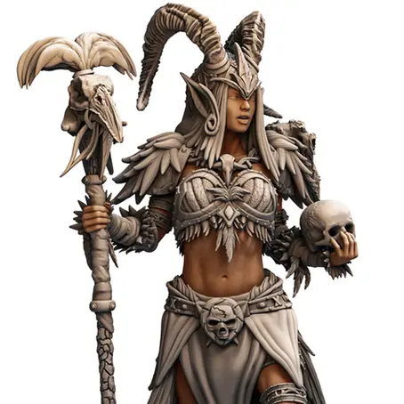 Elarune 200mm resin display figure