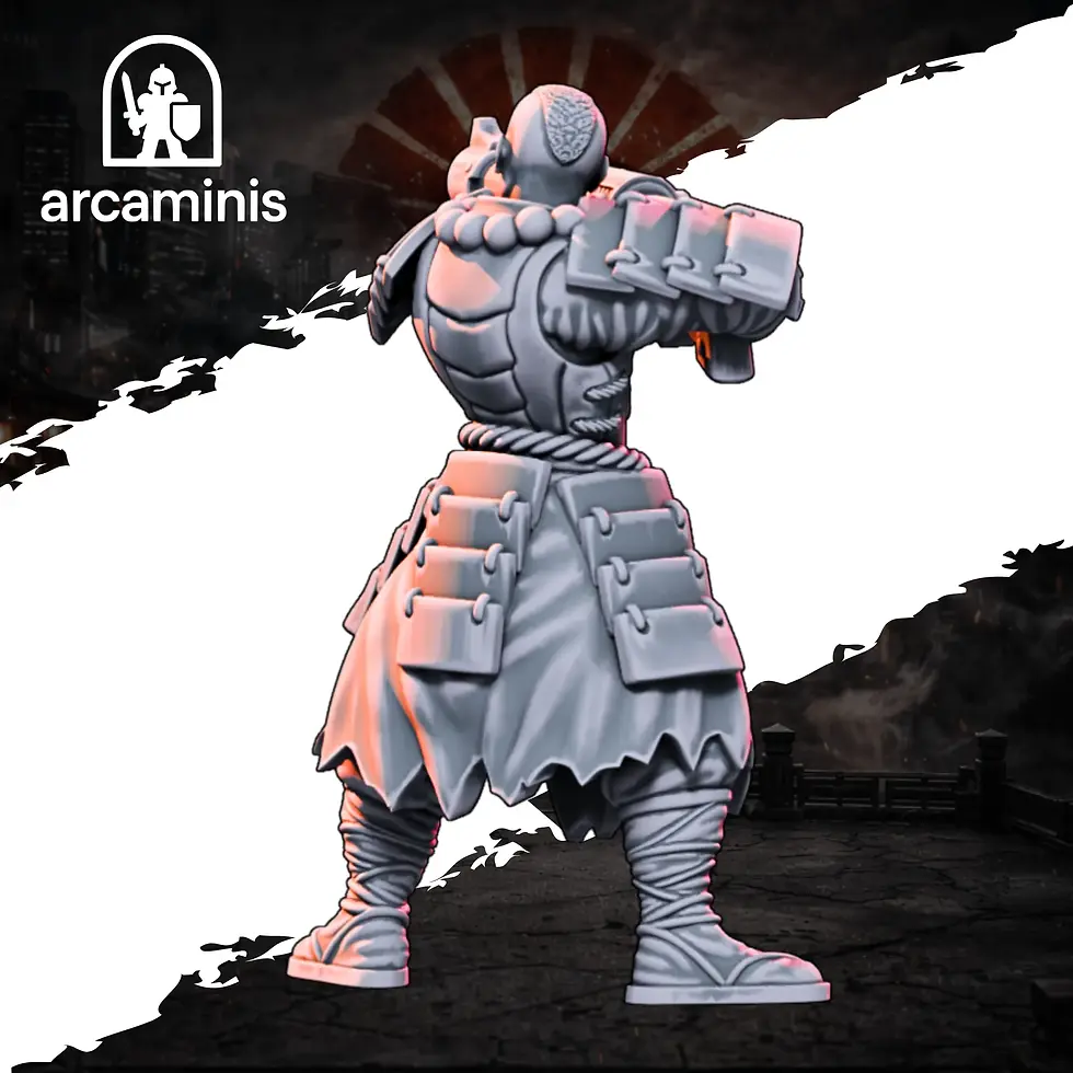 Thumbnail: 9x Oiran Guard (5) & Ozotsu Monks (4) (32mm)