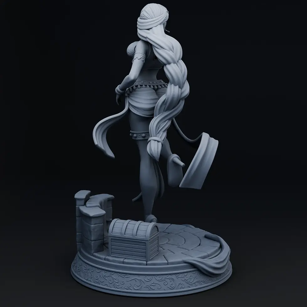 Thumbnail: Jade Courtesan (110mm + Base)