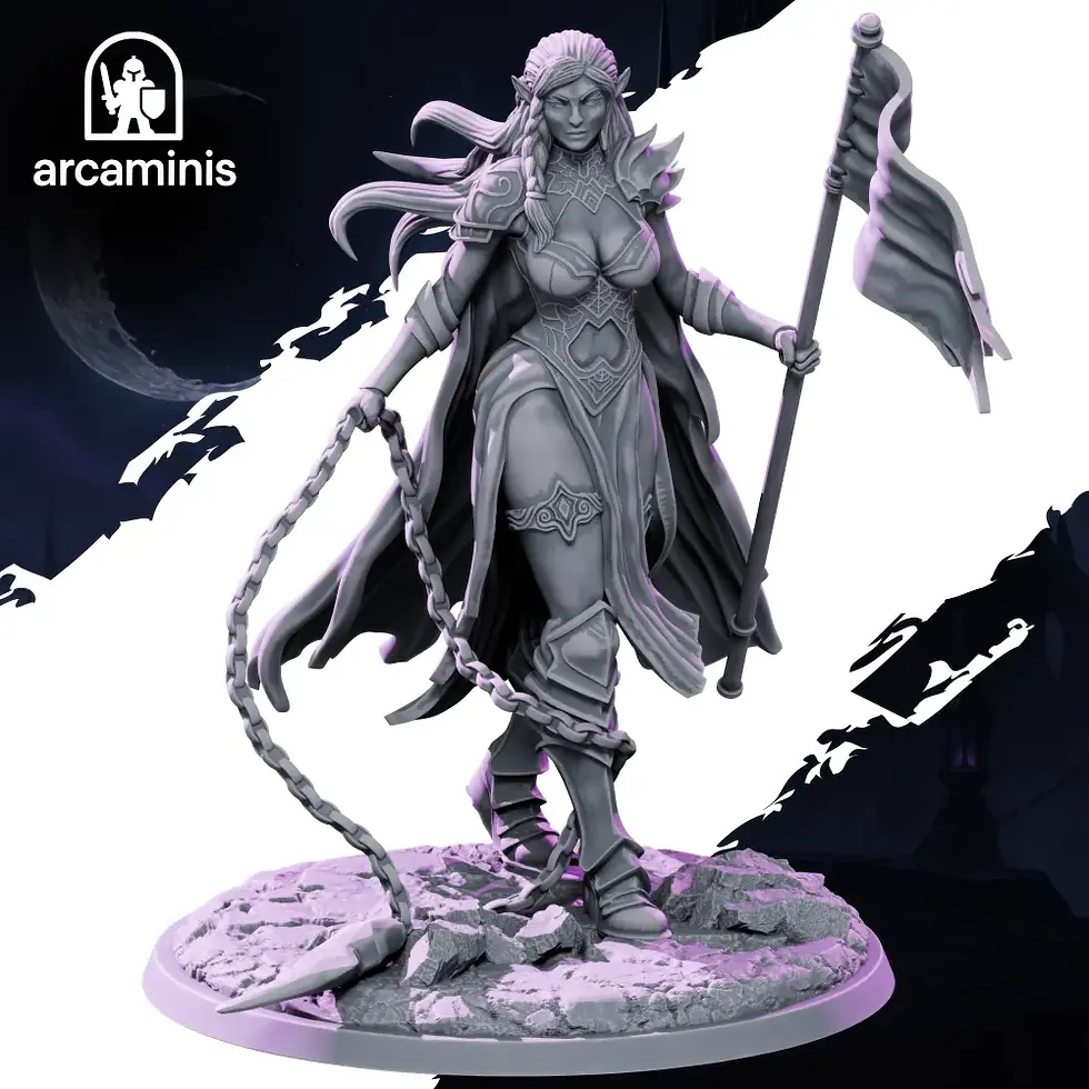 Thumbnail: Olyra – Nightflare Standardbearer (75mm)