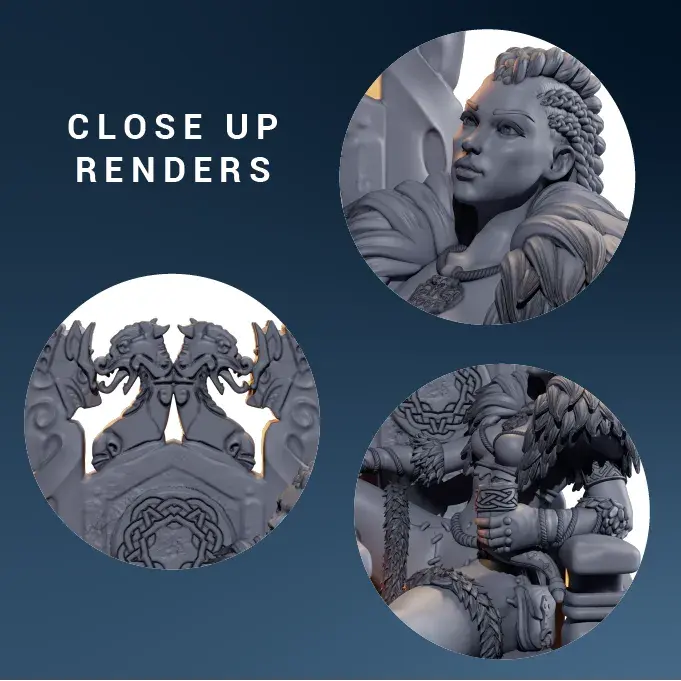 Thumbnail: Ladies of The North (Group 2)  (75mm)