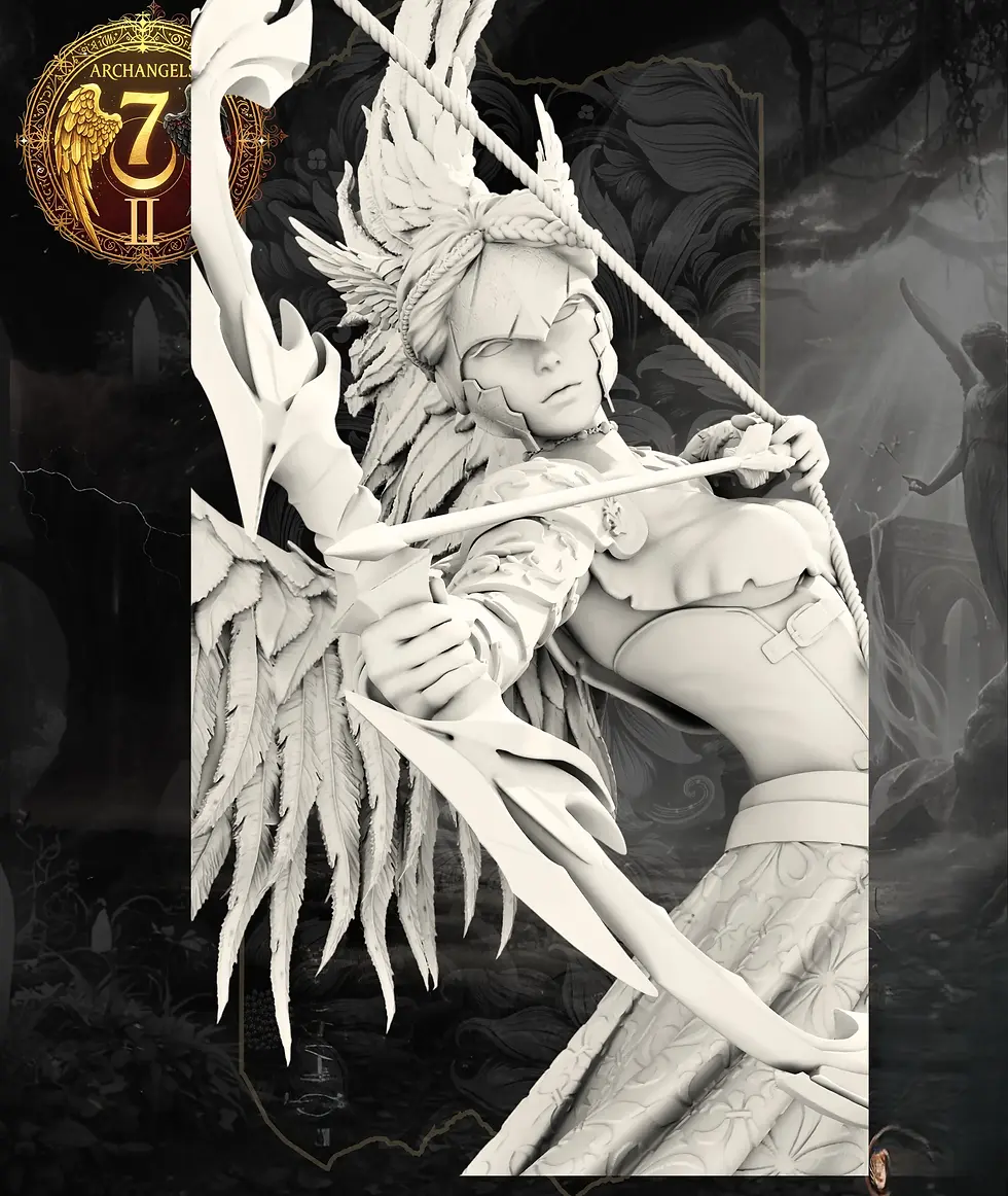 Thumbnail: Dark Gabriela Figure or Bust (75mm or 150mm)