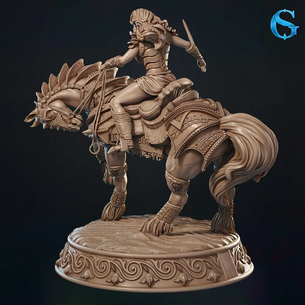 Thumbnail: Lady Camille - Knight Statue (244mm)