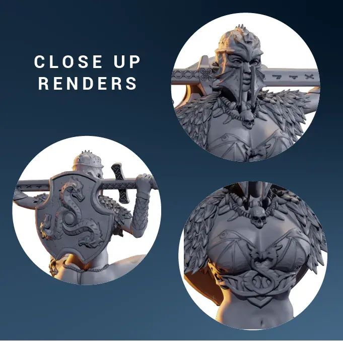 Thumbnail: Ladies of The North (Group 4)  (75mm)