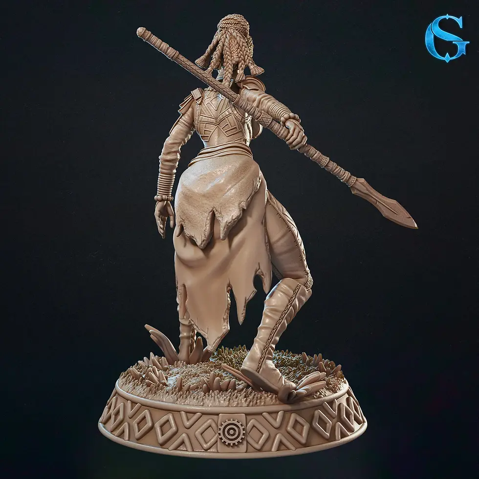 Thumbnail: Afia Said - The Fighter Statue (190mm)