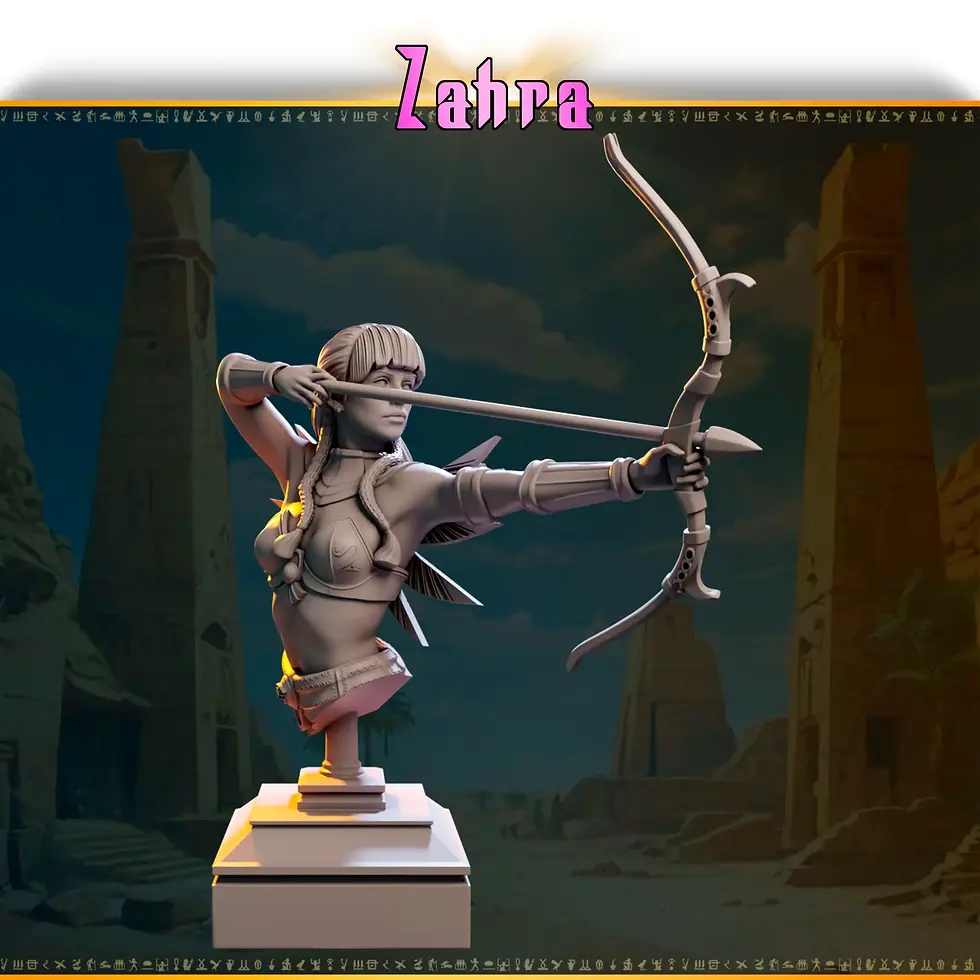 Thumbnail: Zahra Figure or Bust (75mm)