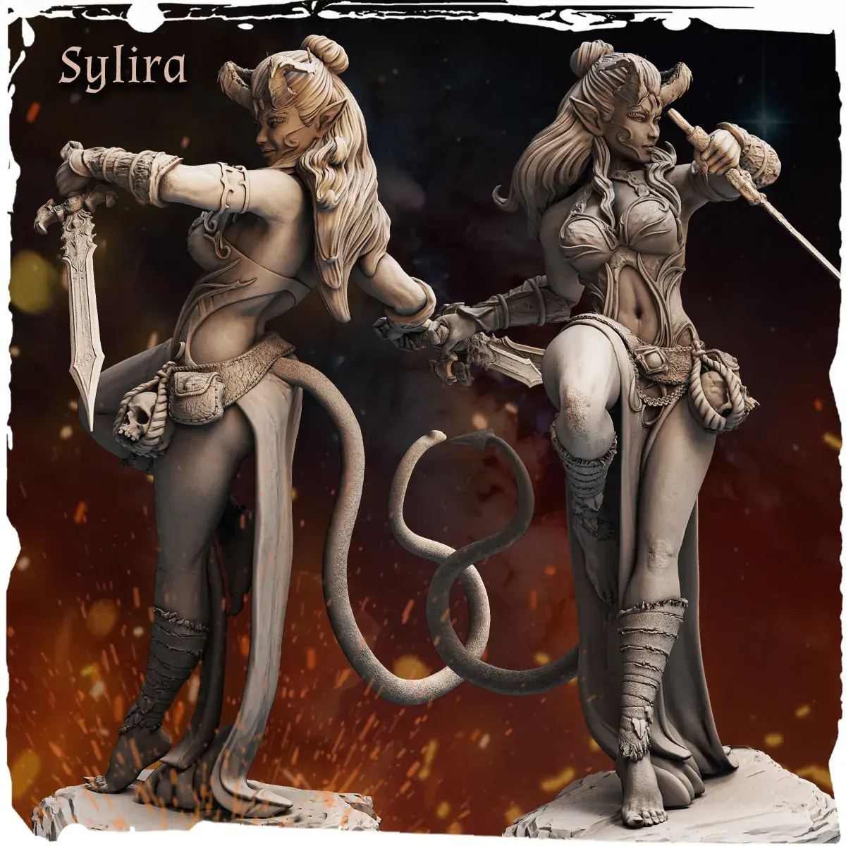 Sylira - Unforgettable Heroes (75mm & 1:12 Scale)