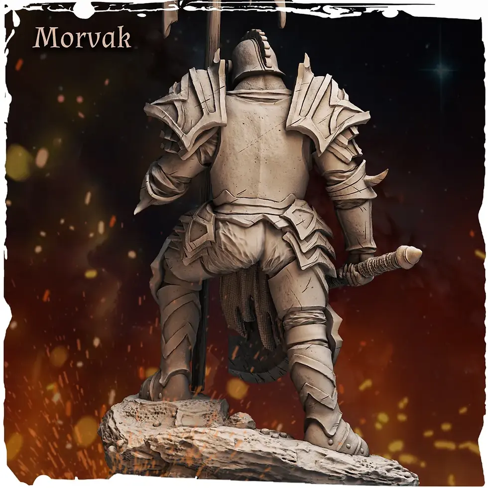 Thumbnail: Morvak - Unforgettable Heroes (75mm & 1:12 Scale)