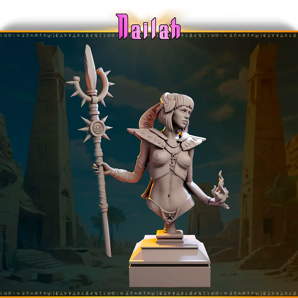 Thumbnail: Nailah Figure or Bust (75mm)