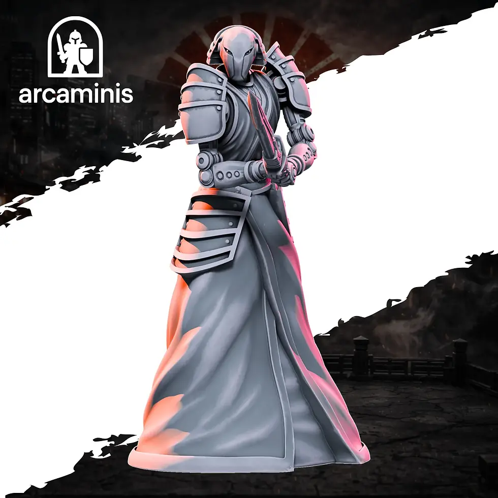 Thumbnail: 9x Oiran Guard (5) & Ozotsu Monks (4) (32mm)