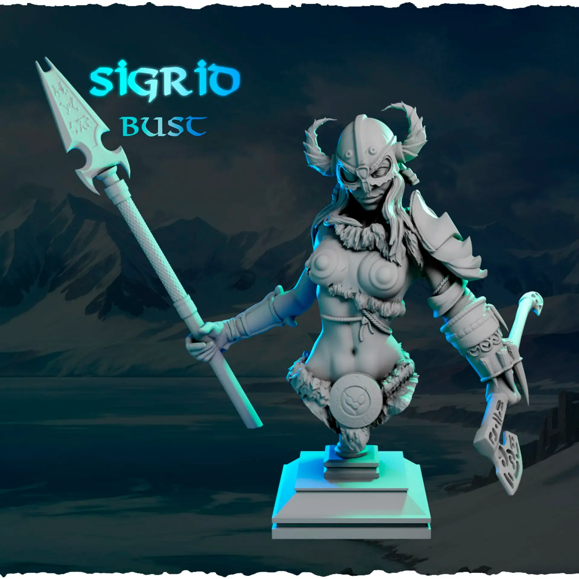 Sigrid Figure or Bust (75mm)