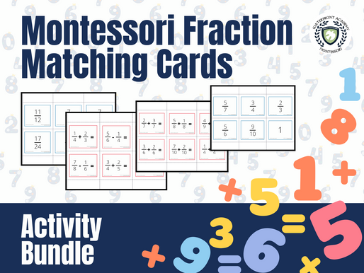 Hands-On Math for Upper Elementary Learners: Mastering Fractions the Montessori Way