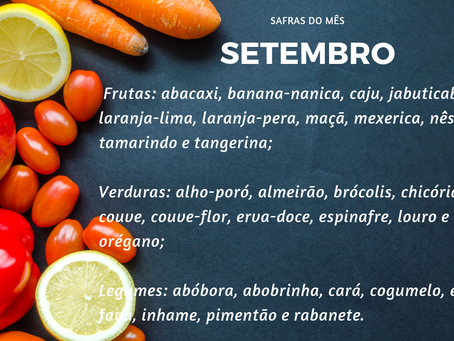 Safra de Setembro| Minimalismo na Alimentação