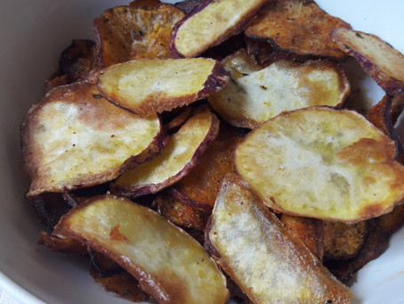 Chips de batata doce
