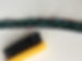 attack with fabric chenille brush
