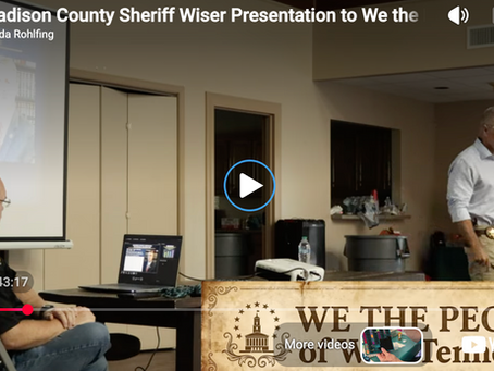 Madison County Sheriff Julian Wiser
