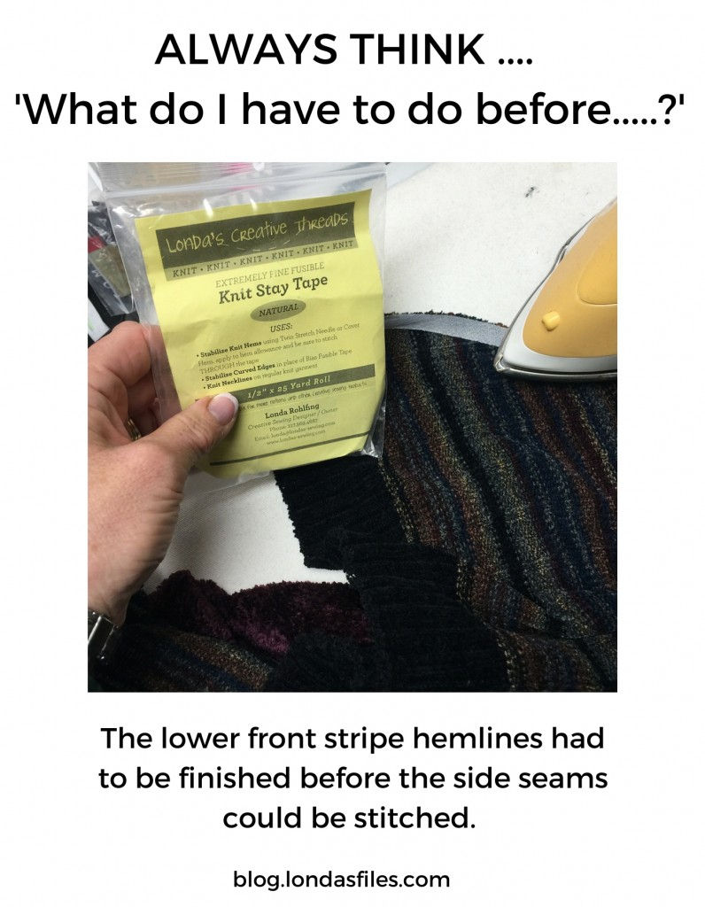 hem new lower fronts