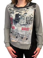 Yoga Pant + T-Shirt = Iconic Million Dollar Quartet Jacket