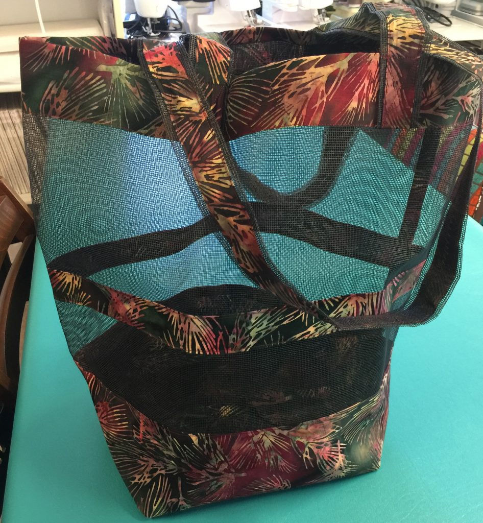 screen bag tote