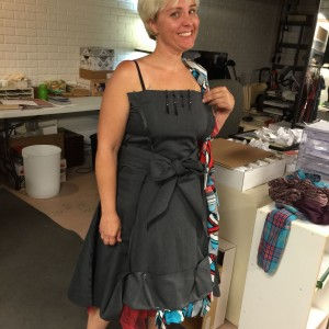 Angie excited at first fitting!