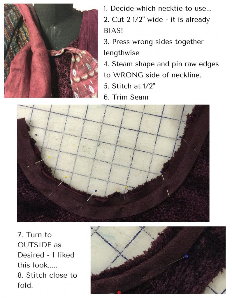 bind neckline