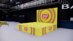 Vista 3D Pepsi - Piscina Bolinha Lays