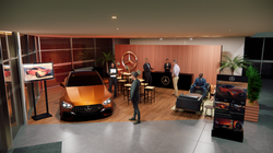 Vista 3D - Mercedes Meeting Point F1 - 03