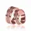 Miniatura: anillos de boda Stair Love, una hermosa adición a nuestra colección de joyería de oro de 18k en Joyería Caracas.