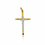 Miniatura: Cruz cristo plano II L bicolor