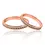 Miniatura: anillos de boda Cristal Sin Fin, Fabricados en nuestra joyería Caracas, con oro de 18 k y certificado de calidad.