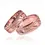 Miniatura: anillos de bodas Forest Cristal, disponibles en Joyería Caracas. Cada anillo está  elaborado en oro de 18 quilates