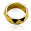 Miniatura: Argollas de matrimonio tridente son la elección ideal. Fabricadas por Joyería Caracas en oro de 18k
