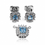 Miniatura: Aretes - Aderezo Princess