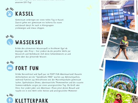 Die Sommerferien stehen vor der Tür