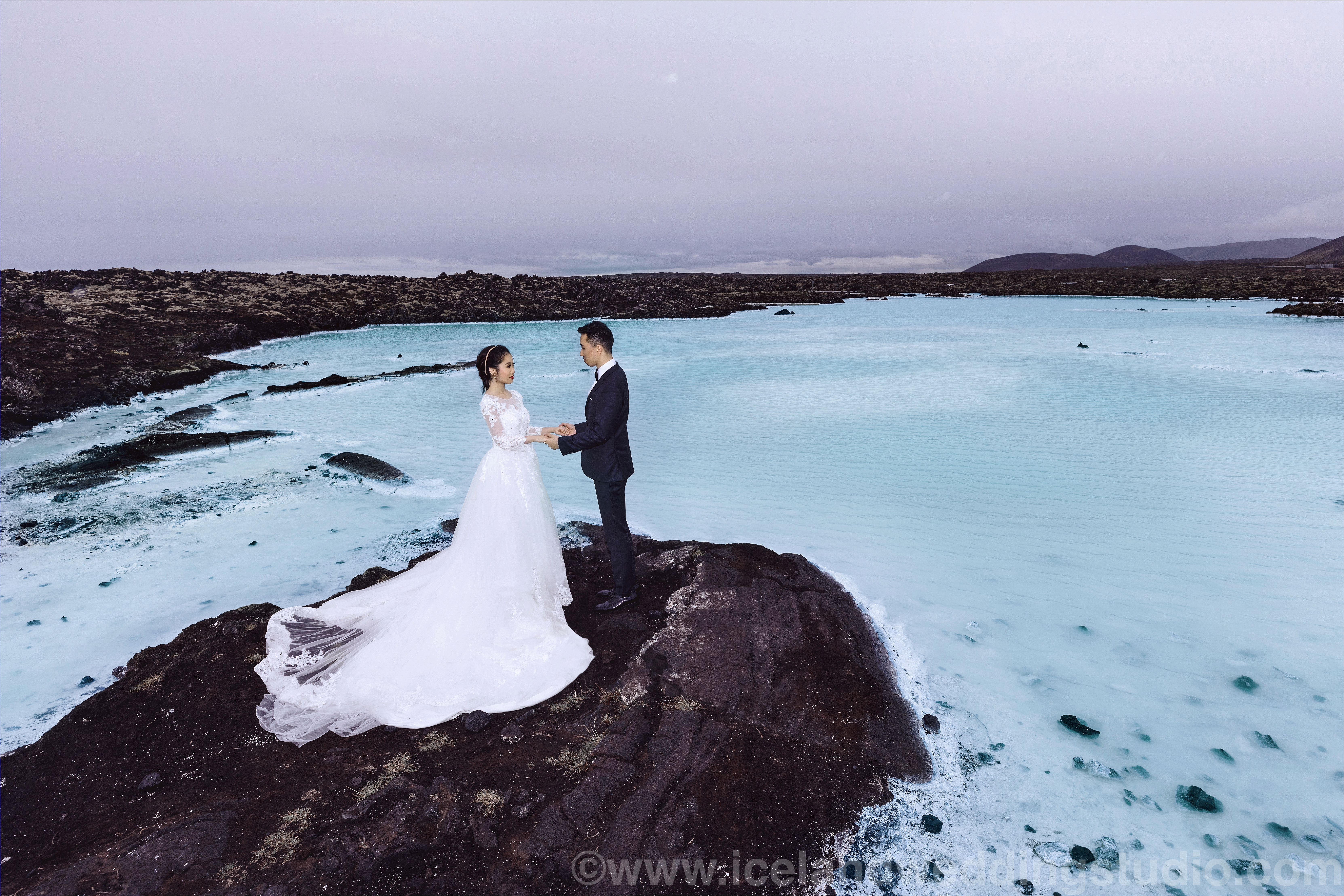 蓝湖婚纱照,冰岛旅拍