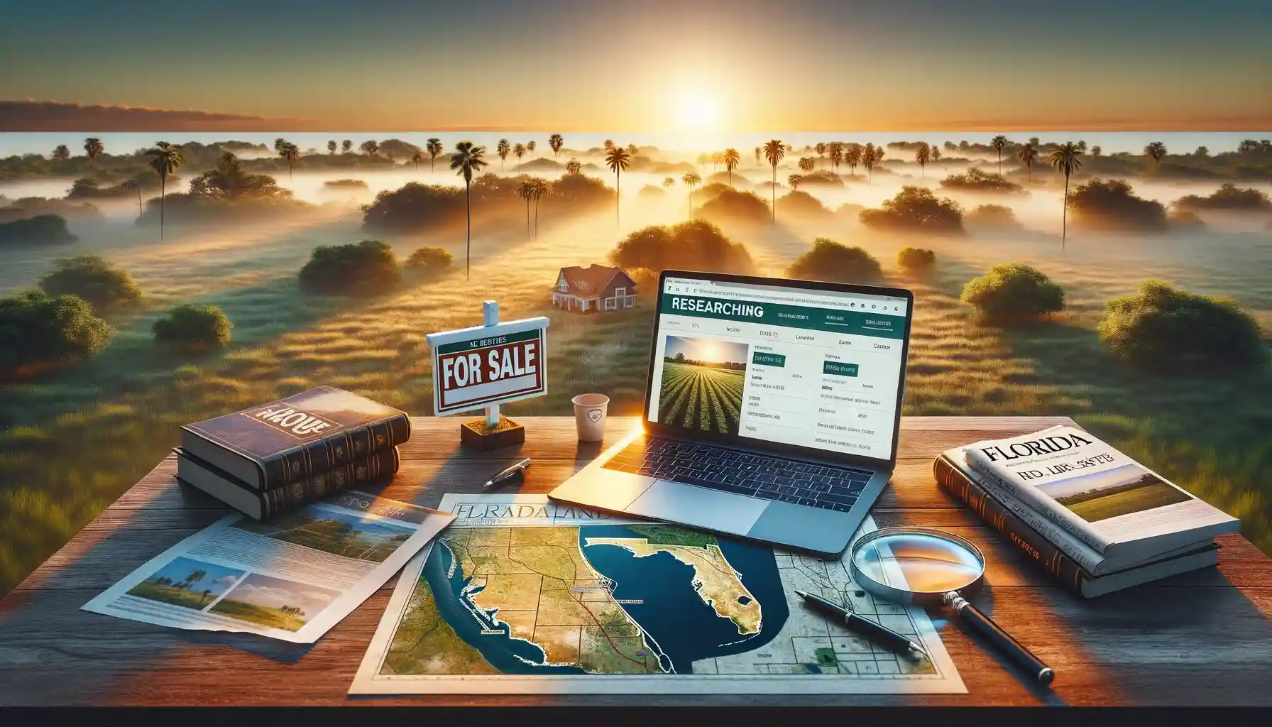 Researching Land for Sale in Florida