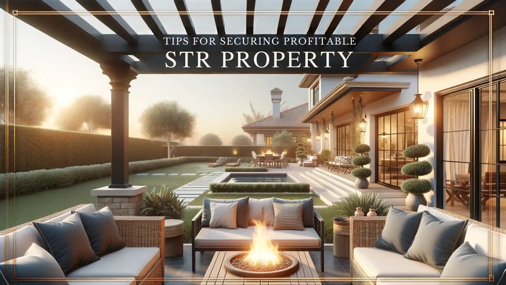 Tips for Securing a Profitable STR Property