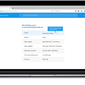 discover spatial data records that match unique users
