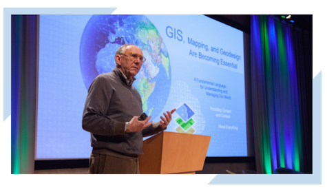 Article on Jack Dangermond from Esri discussing the building blocks of employing Geographic Information System (GIS) technology for Smart City development.