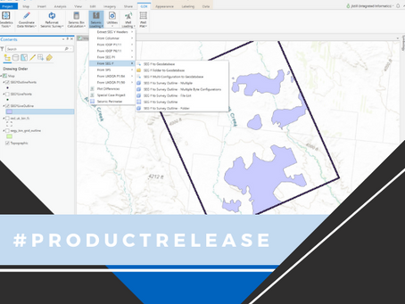 Introducing GDX for ArcGIS Pro: Seismic Surveys and Well Data Loading Goes Pro